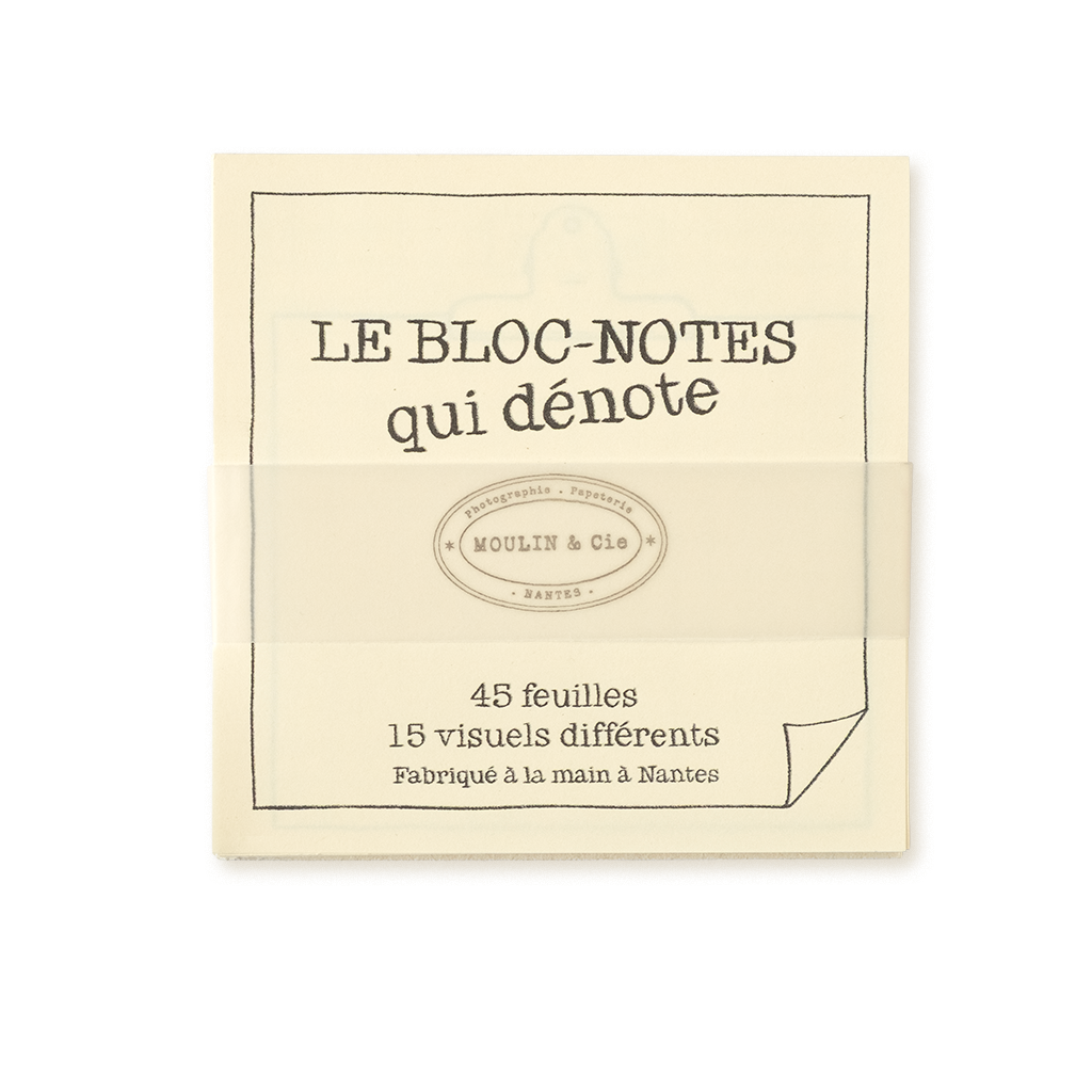 bloc-notes artisanal 15 visuels différents